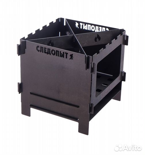 Печь-щепочница следопыт, 154х154х150 мм