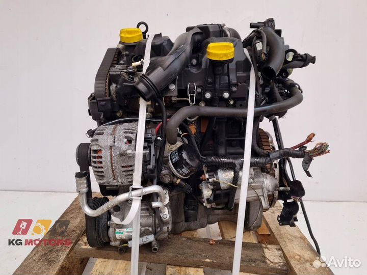 Двигатель K9K768 Renault Clio с навесным