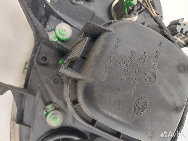 Фара (передняя) Mercedes ML W163, 2005