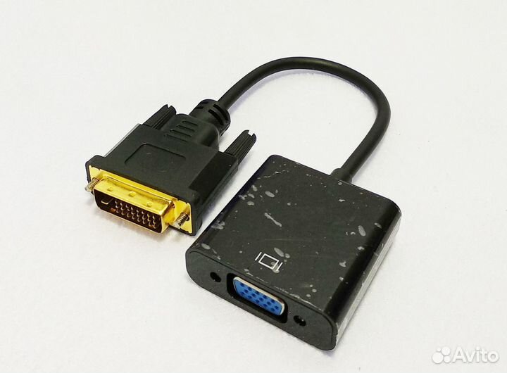 DVI-D VGA переходник для старых мониторов
