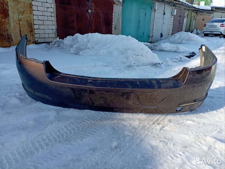 Задний бампер Skoda Octavia A7