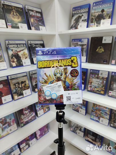 Borderlands 3 диск Sony PS4/PS5