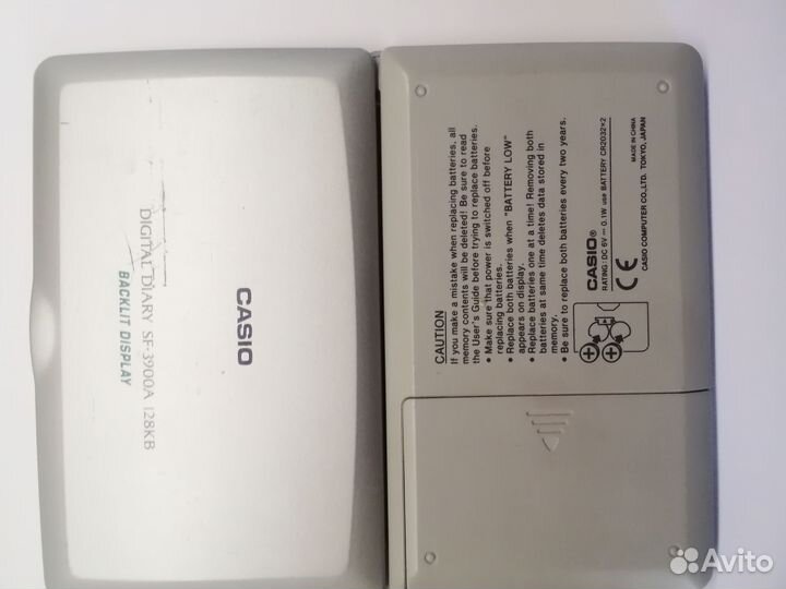 Корманный компьютер casio SF 3900A 128KB