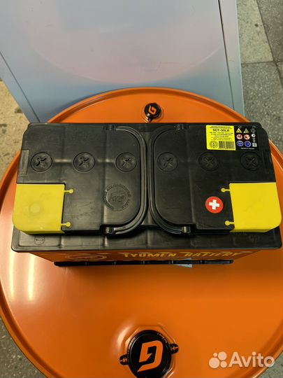 Аккумулятор 90 A/h Tyumen обратная полярность