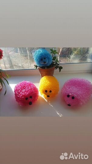 Мочалка ручной работы