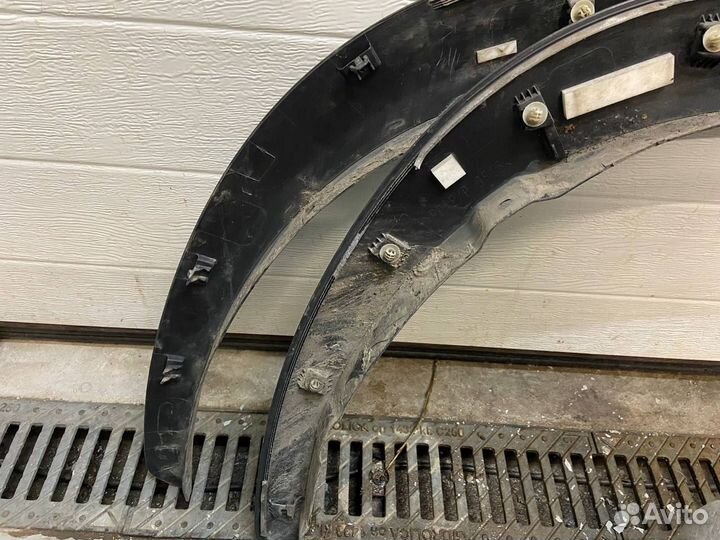 Накладки передние на арки lexus nx 200