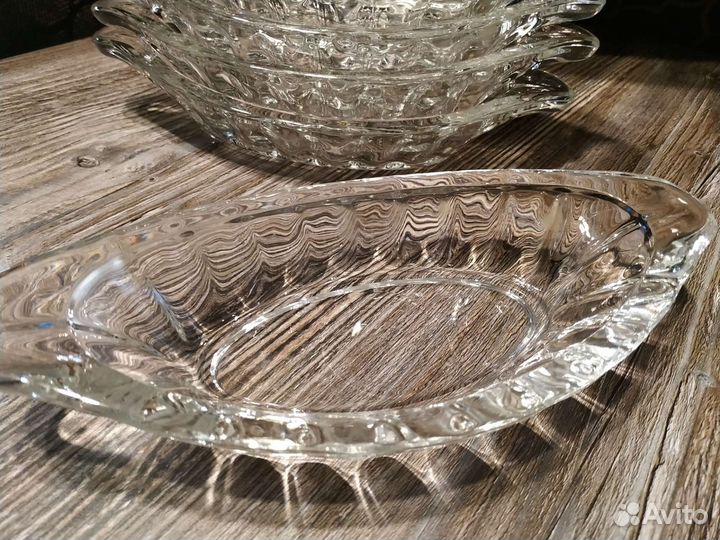 Селедочница стекло СССР