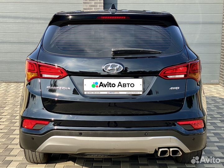 Hyundai Santa Fe 2.4 AT, 2017, 145 826 км