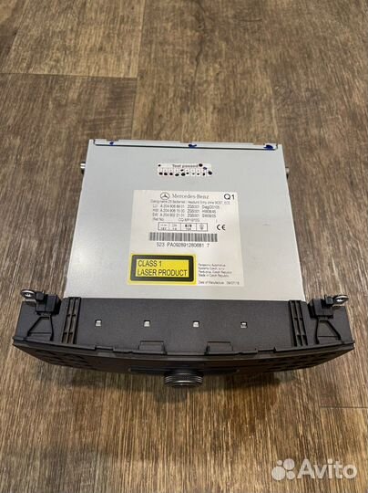 Головное устройство mercedes glk 204