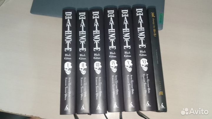 Новая манга Тетрадь Смерти 7 томов