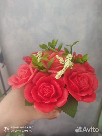 Ромашки из мыла