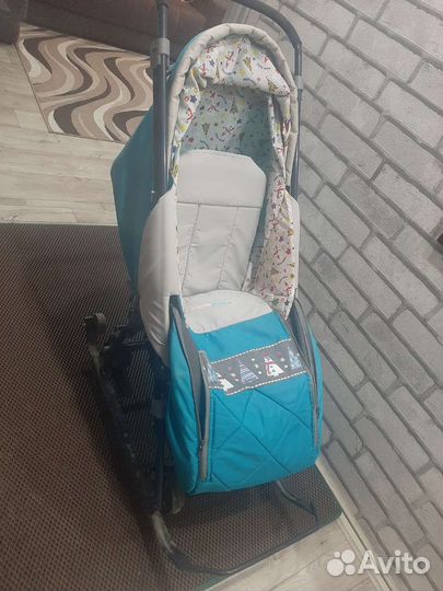 Коляска санки