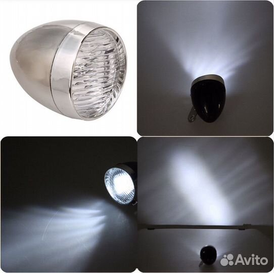 Фара ретро на велосипед