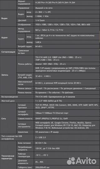 Гибридные 4-канальные регистраторы