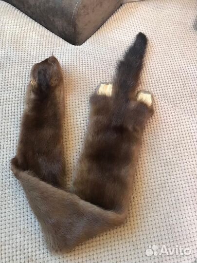 Кусок меха норки