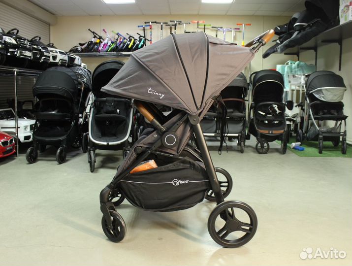 Коляска прогулочная для двойни Rant Twinny