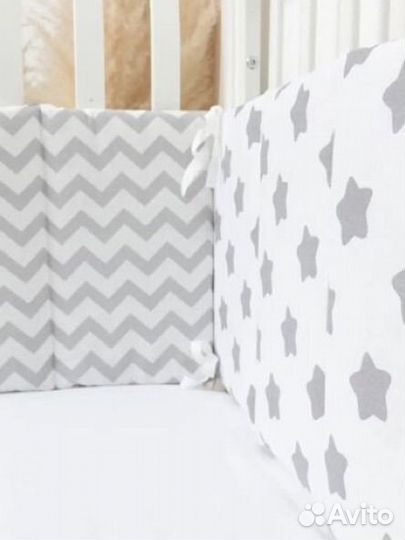 Бортики в детскую кроватку