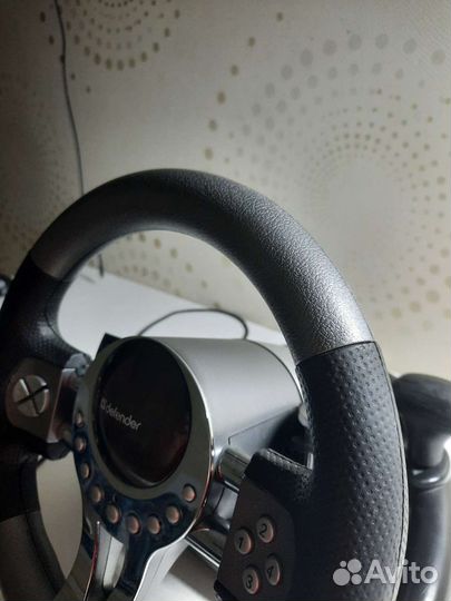 Игровой руль defender forsage gtr