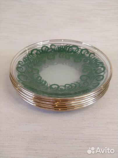 Тарелочки/блюдца стекло