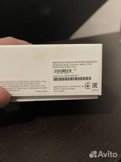 Apple airpods pro Magsafe Ростест