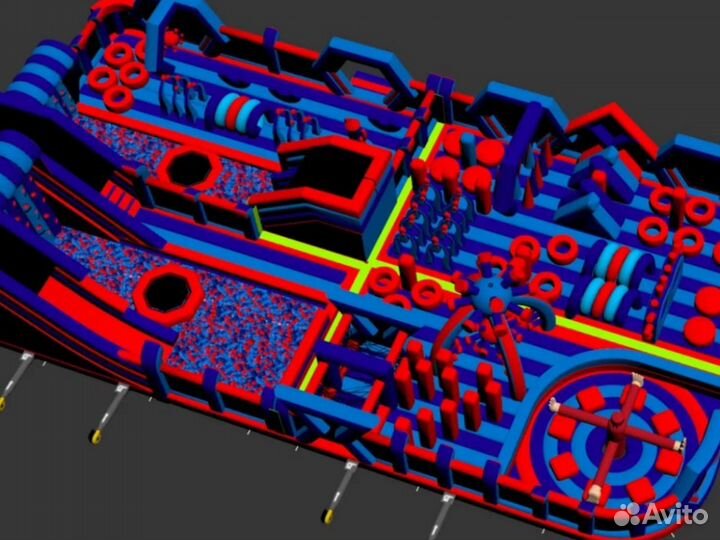 Надувной парк / Большой батут
