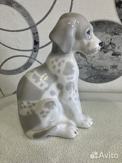 Фарфор СССР. Щенок Мраморного Дога
