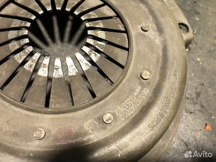 Маховик m30 одномассовый с корзиной