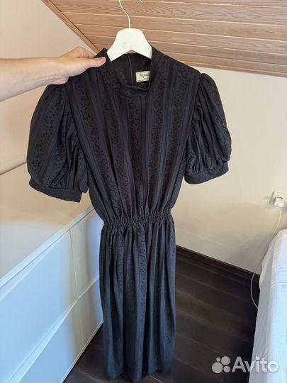 Платье unique fabric черешня