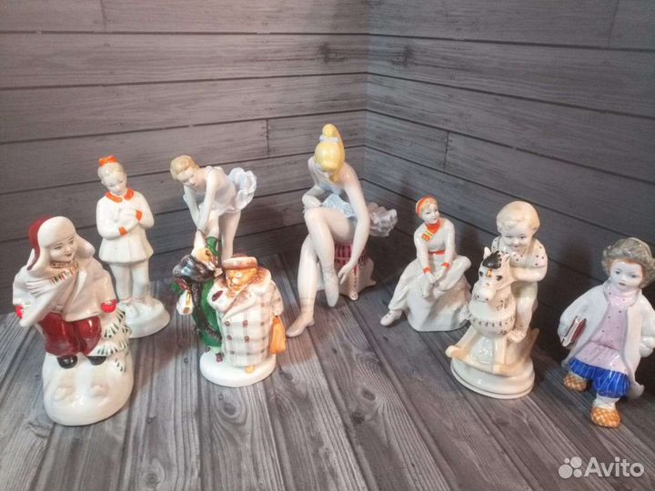 Фарфоровые статуэтки СССР