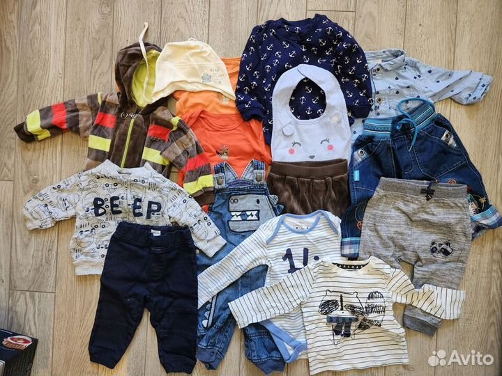 George,Mothercare,Next. 15 вещей пакетом 3-6мес