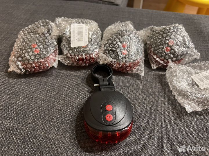 Фонарь на велосипед задний