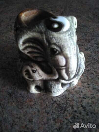 Подсвечник пепельница Слон