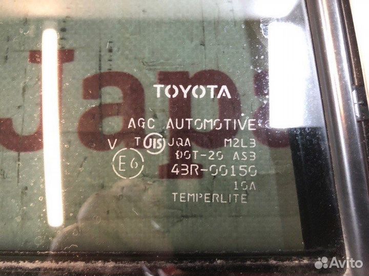 Стекло двери заднее левое Toyota Land Cruiser