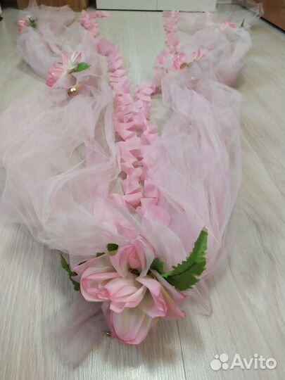 Свадебные ленты на машину