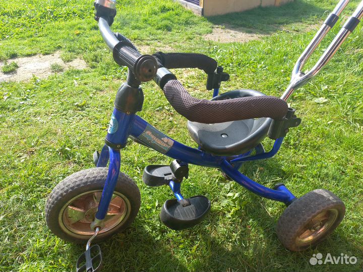 Детский трехколесный велосипед бу