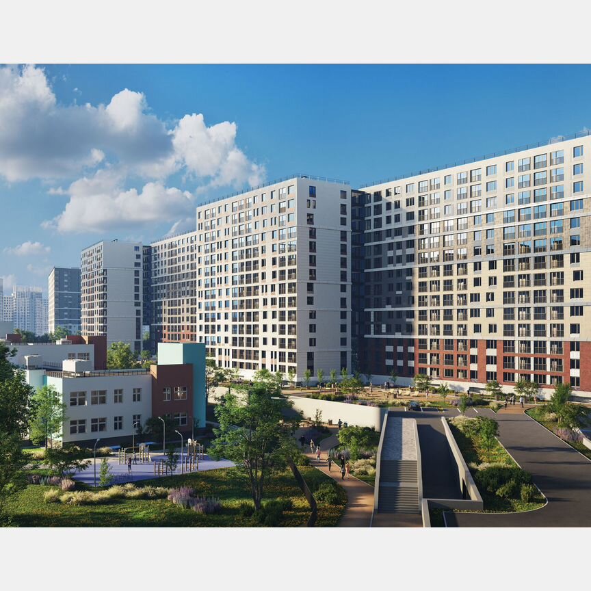3-к. квартира, 87,4 м², 14/14 эт.