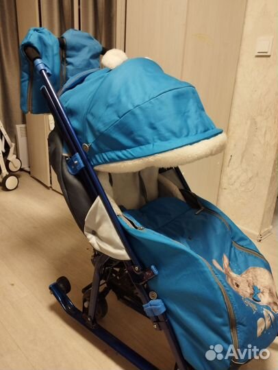 Коляска санки