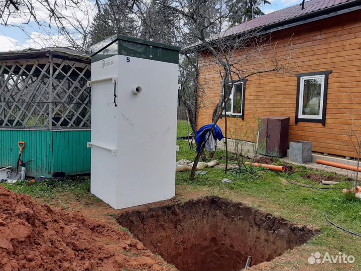 Автономная канализация. Монтаж септика под ключ