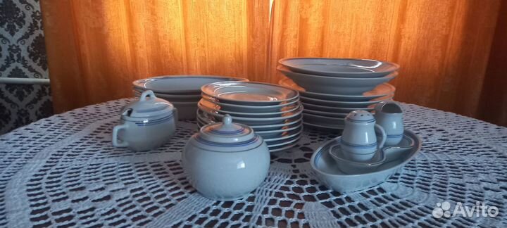 Винтаж сервиз Корея+ чайный сервиз Китай