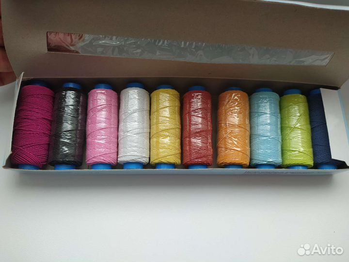 Нитки спандекс гамма, набор 7