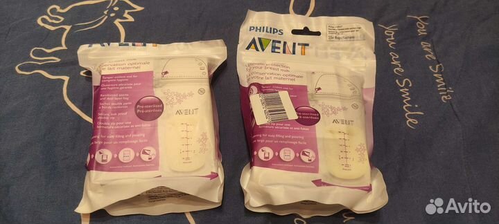Пакеты для грудного молока avent