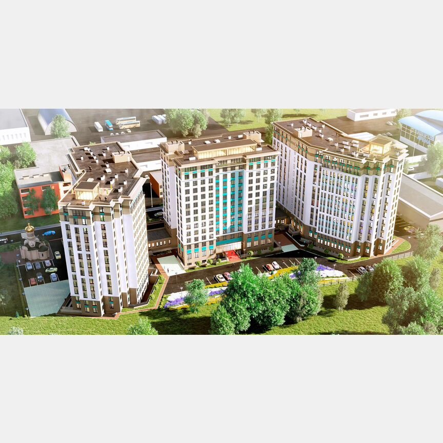 1-к. апартаменты, 35,2 м², 13/13 эт.