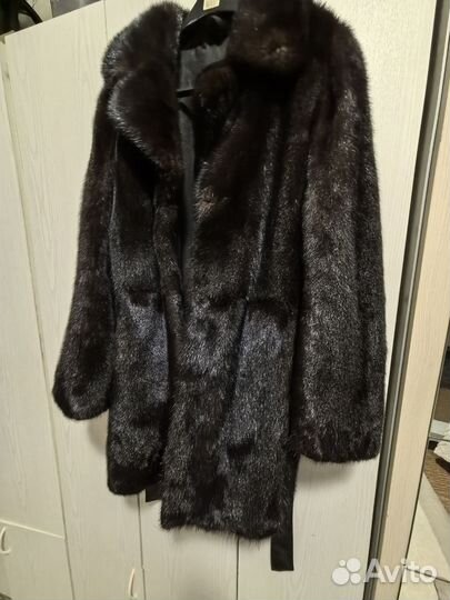 Шуба норковая 48 50 бу
