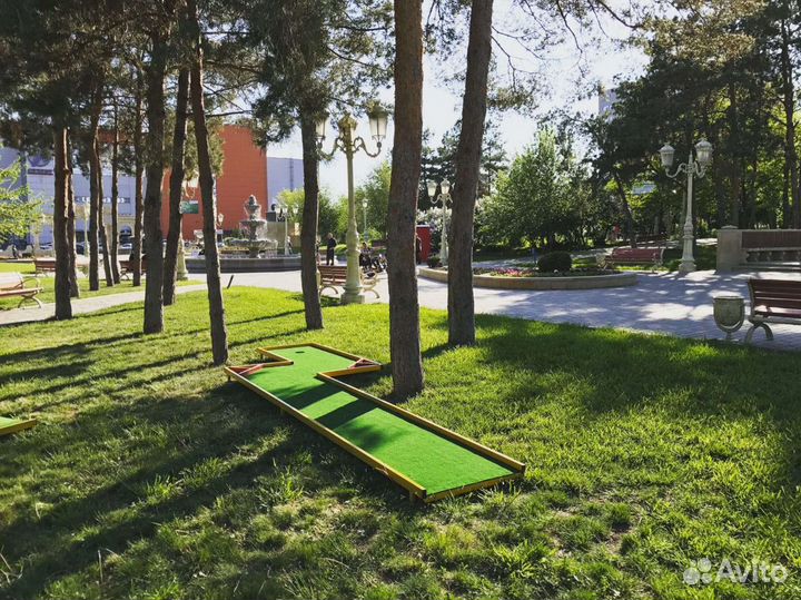 Дорожки для мини-гольфа