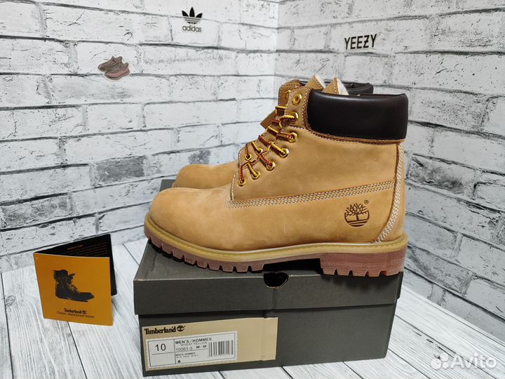 Ботинки timberland непромокаемые на меху