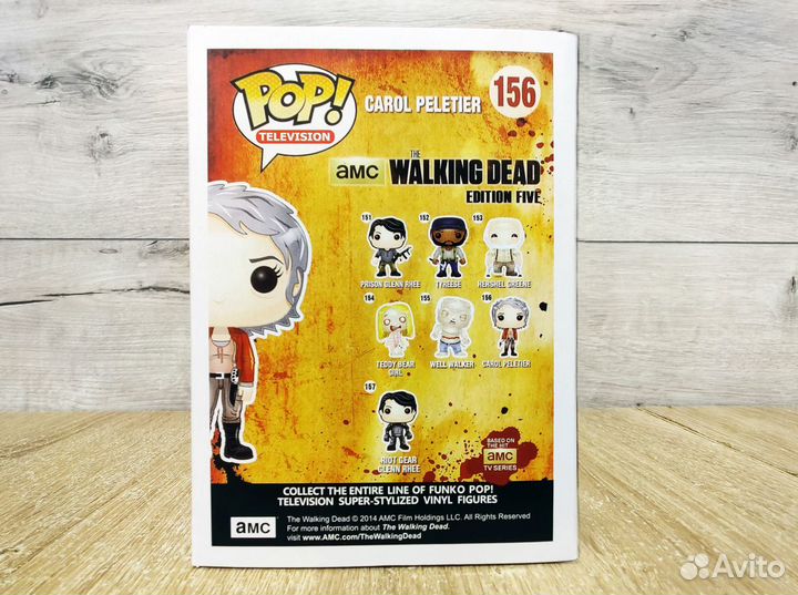 Funko Pop Кэрол Пелетье Carol Peletier 156 Ходячие