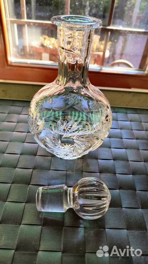 Графин хрустальный + 6 рюмок