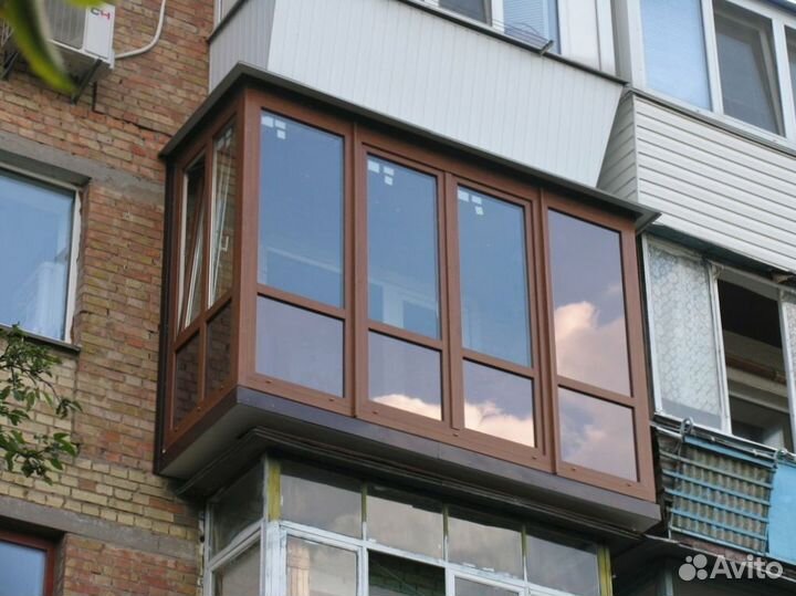 Остекление балконов