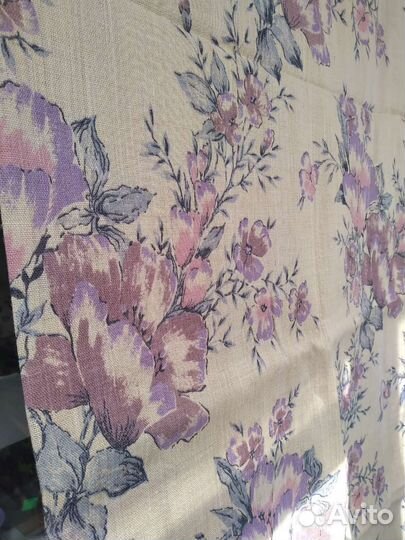 Шторы льняные новые