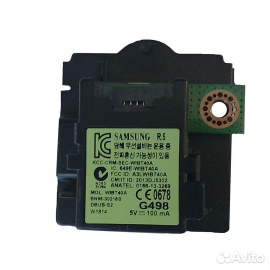 Bluetooth Module wibt40A BN96-30218B для Samsung U